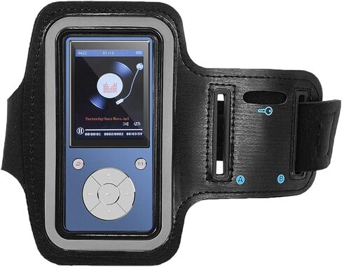 مشغلات MP3، حزام ذراع للتمرين، غطاء ذراع جلدي للركض الرياضي مناسب لحوالي 4 * 2 * 1 بوصة لمشغل MP3 رياضي قابل للتعديل في صالة الألعاب الرياضية لمشغلات MP3 in Kuwait