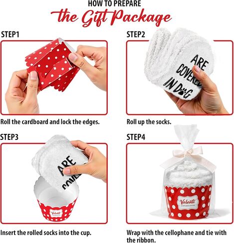 VELENTI Dog Lovers Gifts for Women - Novelty Socks for Dog Parents - All My Other Socks Are Covered in Dog Hair in Saudi Arabia