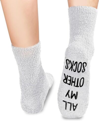 VELENTI Dog Lovers Gifts for Women - Novelty Socks for Dog Parents - All My Other Socks Are Covered in Dog Hair in Saudi Arabia