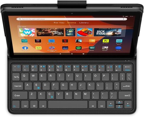 Made for Amazon Bluetooth Keyboard Case for Amazon Fire HD 10, (13th Gen, 2023 release) in Saudi Arabia
