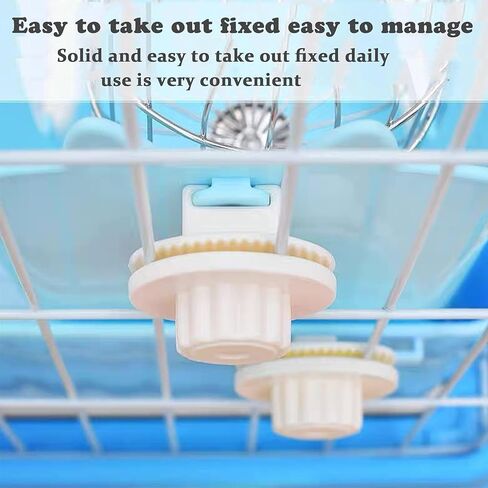 Guinea Pig Food Hay Feeder 2 in 1 Rabbit Hay Feeders Rack Indoor Hay Feeder for Rabbit Bunny Chinchilla Hamster(2PCS Blue&White) in Kuwait