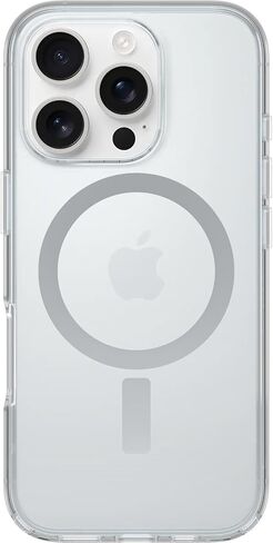حافظة OtterBox iPhone 16 Pro Symmetry Series - أسود (يتم الشحن في حقيبة من البوليستر، مثالية لعملاء الأعمال) in Saudi Arabia