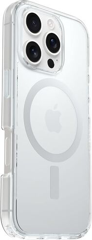 حافظة OtterBox iPhone 16 Pro Symmetry Series - أسود (يتم الشحن في حقيبة من البوليستر، مثالية لعملاء الأعمال) in Saudi Arabia