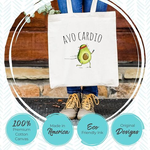 Charlotte Blue Ombre Canvas Tote Bag, Screenprinted Tote, Cotton Flour Sack Tote, Reusable Shopping & Grocery Bag in Kuwait