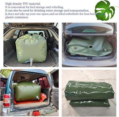 gasoline container bag,Fuel Bladder Diesel Tank Vehicle Gasoline Bag Portable Outdoor Petrol Storage Bag,Foldable Transfer Tank,Fuel Transfer Tanks(110L) in Saudi Arabia
