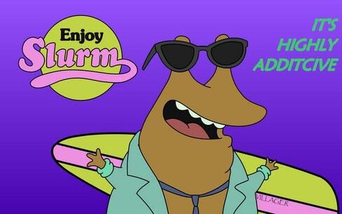 دبوس على شكل غطاء زجاجة Slurm #Futurama #MadeInUSA in Saudi Arabia
