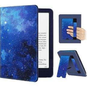 Fintie Case for 7"/6.8" Kindle Paperwhite(12th/11th Generation-2024/2021) and Kindle Colorsoft Signature Edition -Slim Foldable Stand Cover Auto Wake/Sleep for Kindle Paperwhite 2024, Vintage Brown