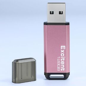 محرك فلاش USB سعة 32 جيجابايت، محرك أقراص USB سعة 32 جيجابايت مع مؤشر LED، ذاكرة USB سعة تخزين خارجية 32 جيجابايت للكمبيوتر الشخصي (قطعة واحدة، أسود) in Kuwait