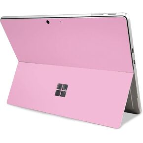 Tablet Skin Compatible with Microsoft Surface Pro 11 (2024) - Solid Pink - Premium 3M Vinyl Protective Wrap Decal Cover - Easy to Apply | Crafted in The USA by MightySkins
