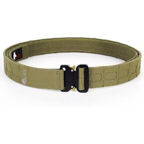WOLF TACTICAL Molle Battle Belt Lite - 1.75 بوصة حزام القتال التكتيكي سريع التحرير