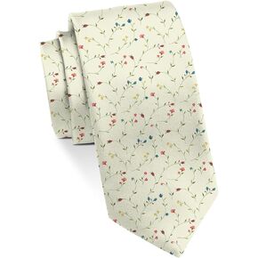 Flower Ties for Men, Mens Ties Floral Men'S Neckties 3.15" 8cm for Business Wedding Party