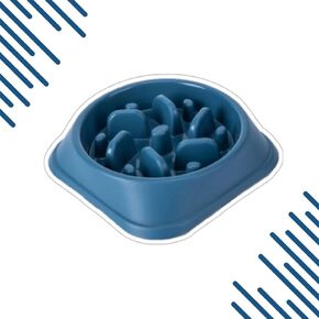 Slow Feeder Dog Bowl, Anti-Choking Puzzle Dog Food Bowl, Anti-Slip Interactive Dog Feeding Bowl Slow Down Eating, Bloat Stop Dishes for Small and Medium Dogs and Cats.