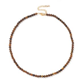 Carnelian Necklace for Women 4mm Carnelian Bead Necklace Crystal Beaded Necklace Natural Stone Choker Necklace Red Carnelian Crystal Necklace Carnelian Jewelry for Women