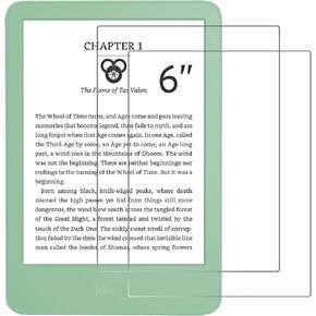 CoBak 3 Pack Anti-Glare Matte Screen Protector for 6" Kindle 2024 and 2022 (11 Generation), Kobo Nia, and PocketBook - High Clarity, Fingerprint Resistance, Anti-Bubble Glass Film