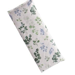 Yoga Eye Pillow, Lavender Microwave Heating Pad Hot & Cold Pack Eye Pillow Aromatherapy Gift, Microwavable, Several Fabric Options, Scented or Unscented, 9" x 4" (Gray, Lavender)