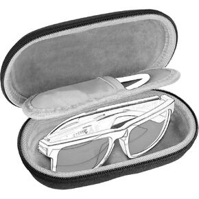 GEEKRIA Shield Smart Glasses Case Compatible with Bose Frames Audio/Frames Tenor/Frames Soprano Bluetooth Sunglasses, Hard Shell Protective AR Glasses Carrying Case, Replacement Travel Bag