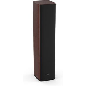 JBL Studio 680, Dark Wood - High-Performance Floorstanding Loudspeaker - with 2414H-1 Compression Driver, High-Definition Imaging Horn & Dual 6.5" PolyPlas Cone Woofers