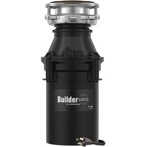 InSinkErator Builder Series BLD30 W/C Kitchen Garbage Disposal with Power Cord, 1/3 HP Motor Continuous Feed, Black