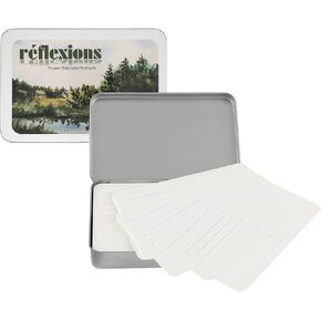 Creative Mark Reflexions Premier Watercolor Postcards - Blank 140lb (300 GSM) 25% Cotton Rag, 4x6 Inch, Pack of 24, Cold-Pressed Surface for Watercolorists, Artists - Paint, Draw, Send or Collect