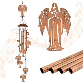 Hummingbird Wind Chimes for Outside,Metal Windchimes,Hummingbird Gifts for Women/Men,Wind Chime Garden Decor Outdoor,Memorial/Housewarming/Birthday/Festival Gifts,Front Yard Decor