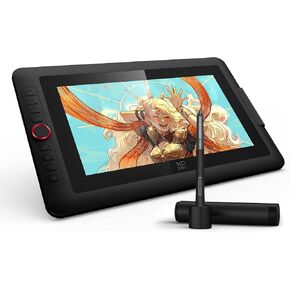 XPPen Artist Pro 24 Gen2 165hz Drawing Tablet with Screen, △E < 1 Graphic Tablet with Full Laminated AG Screen, Drawing Monitor with Dual 16384 Pen Pressure Battery-Free Stylus, Mini Keydial, 23.8"