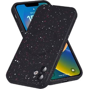 Magnetic for iPhone XR Case,Soft Silicone Camera Protection iPhone XR Phone Case with Black White Dot,Anti-Scratch Protective iPhone XR Case Compatible with MagSafe,Blue