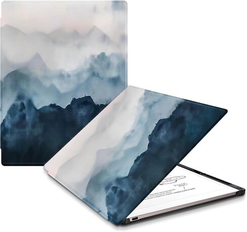 حافظة لجهاز الكمبيوتر اللوحي Remarkable Paper Pro مقاس 11.8 بوصة (إصدار 2024) وغطاء خلفي واقٍ خفيف الوزن وغطاء خلفي صلب، مع خاصية النوم/الاستيقاظ التلقائي، وحامل القلم وصندوق أطراف القلم (جبل ضبابي) in Saudi Arabia