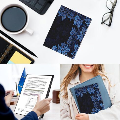 حافظة لجهاز الكمبيوتر اللوحي Remarkable Paper Pro مقاس 11.8 بوصة (إصدار 2024) وغطاء خلفي واقٍ خفيف الوزن وغطاء خلفي صلب، مع خاصية النوم/الاستيقاظ التلقائي، وحامل القلم وصندوق أطراف القلم (جبل ضبابي) in Saudi Arabia