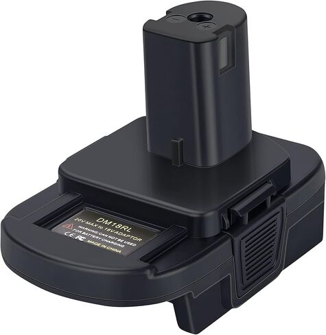 DM18RL Battery Adapter for DeWalt 18V/20V & Milwaukee M18 to Ryobi One+ 18V Tools - Adapter Only (No USB Port) in Kuwait