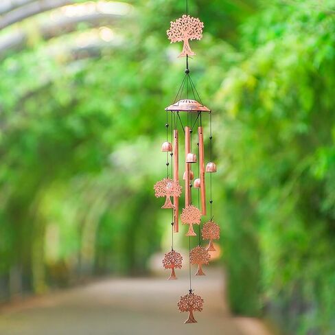 Tree of Life Wind Chimes for Outside,Tree of Life Gifts for Women/Men/Sympathy Gift/Memorial Gifts/Birthday Festival Gifts Metal windchimes Outdoors/Indoors,Patio Decor,Garden Decor,Home,Yard Decor in Saudi Arabia