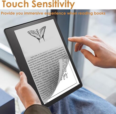 واقي شاشة مكون من عبوتين متوافق مع Kindle Scribe 10.2 بوصة (إصدار 2024/2022)، [وضوح عالي الدقة] [9 صلابة] استبدال الزجاج المقوى لجهاز Kindle Scribe 10.2 بوصة in Kuwait