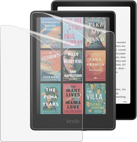 MoKo 2 Pack Screen Protector for 7" Kindle Paperwhite 12th Generation 2024 and Kindle Colorsoft Signature Edition, Anti-Glare Premium PET Protective Film Full-Coverage Matte Screen Protector in Saudi Arabia