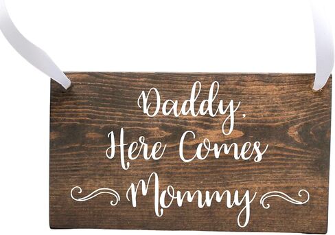 Ring Bearer- Flower Girl- Handmade Wedding Signs (Has Anyone Seen The Rings) in Saudi Arabia