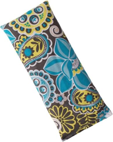 Yoga Eye Pillow, Lavender Microwave Heating Pad Hot & Cold Pack Eye Pillow Aromatherapy Gift, Microwavable, Several Fabric Options, Scented or Unscented, 9" x 4" (Gray, Lavender) in Saudi Arabia