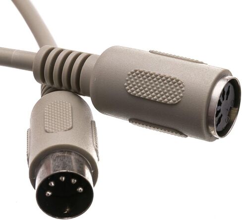 CableWholesale at Keyboard Extension Cable, Din5 Male to Din5 Female, 5 Conductor, Straight, 6 Foot, Keyboard Extension Cable Din in Saudi Arabia