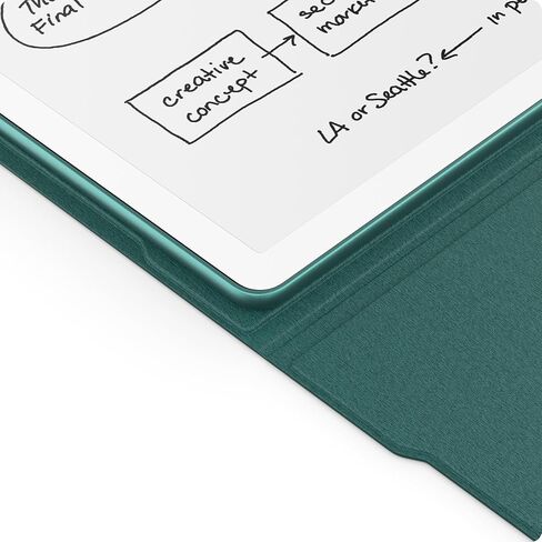 New Amazon Kindle Scribe Folio Cover with Magnetic Attach, Sleek Protective Case - Premium Leather in Saudi Arabia