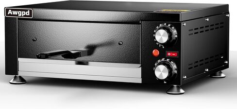 Electric Pizza Oven Indoor Countertop Pizza Oven Commercial Pizza Maker Machine for Home with Timer Stainless Steel Pizza Cooker,Commercial Pizza Maker for Restaurant and Home Use in Saudi Arabia