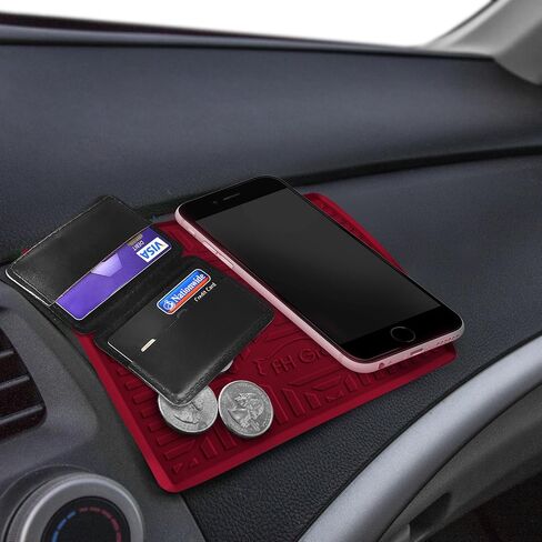 FH Group Silicone Anti-slip Dash Mat (for Smartphones IPhone Plus Galaxy Note Coin Grip Color) Beige in Kuwait