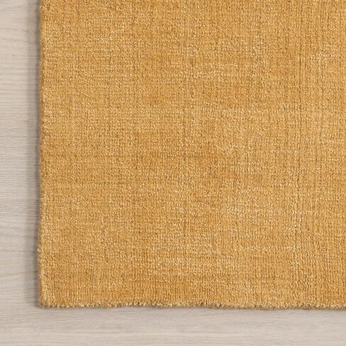 Rugs USA x Arvin Olano Arrel Speckled Wool-Blend Area Rug - 8x10 Area Rug Contemporary Alabaster for Living Room Bedroom Dining Room in Kuwait