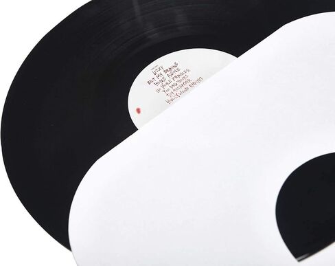 BIG FUDGE Inner & Outer Vinyl Record Sleeves Bundle 100pcs - 12 inch x 50pcs Anti Static & Acid Free Archival Rice Paper Inner Sleeves - 12" x50pcs High-Density Polypropylene Album Covers in Kuwait