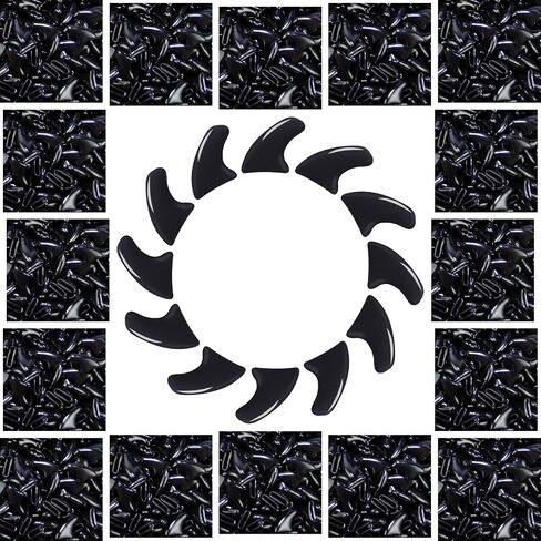 100 قطعة من أغطية مخالب أظافر القطط مع مواد لاصقة وأدوات تطبيق (XS، شفاف) in Kuwait