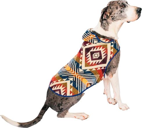 Dog Clothes for Large Dogs - Hand Made Dog Sweater - Dog Poncho - Knitted by Artisans in The Heart of The Mountains of Ecuador - Winter Dog Hoodie Outfit - Pet Costume in Saudi Arabia