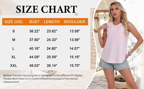 Womens Fashion Tank Tops Crewneck Loose Fit Basic y2k Going Out Clothes Casual Summer Sleeveless Shirts for Women 2024 in Saudi Arabia