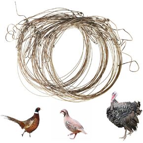 Medium-to-Large Bird Trap Humane Cage for Catching Live Birds Rope Trap Fifty coils Trap 240 inches Highly efficient for Repeated use Out Door Bird Trap for Various Medium and Large Birds