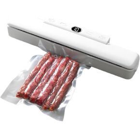 New vacuum sealing machine, small household packaging machine, kitchen preservation machine, food sealing machine, automatic vacuum, including 10 bags