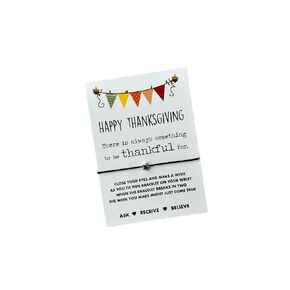 Gift for Thanksgiving | Thanksgiving bracelet | Thanksgiving present | Thanksgiving favors | Thanksgiving table settings