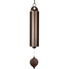 Woodstock Wind Chimes Heroic Windbell Wind Chimes for Outside, 52" Copper Grand Large Windchime for Outdoor Garden, Patio, Porch Wind Bell, Deep Sound