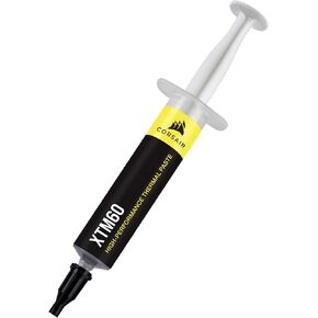 CORSAIR XTM60 High Performance Thermal Paste for CPU or GPU, 3g - Low Viscosity, Long-Term Stability, Easy Application, Included Applicator Card