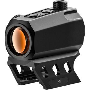 1x20mm 2MOA Red Dot Sight Motion Awake Red Dot Scope Optics Reticle Sight 10 Brightness with Co-Witness Riser and Low-Profile Mount for Picatinny Rail