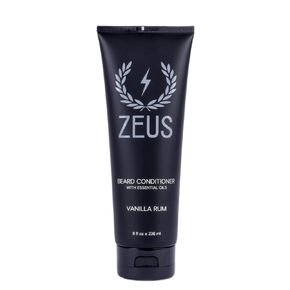 ZEUS Beard Conditioner Wash, Green Tea & Natural Ingredients to Cleanse & Soften Beard – MADE IN USA (Vanilla Rum) 8 oz.